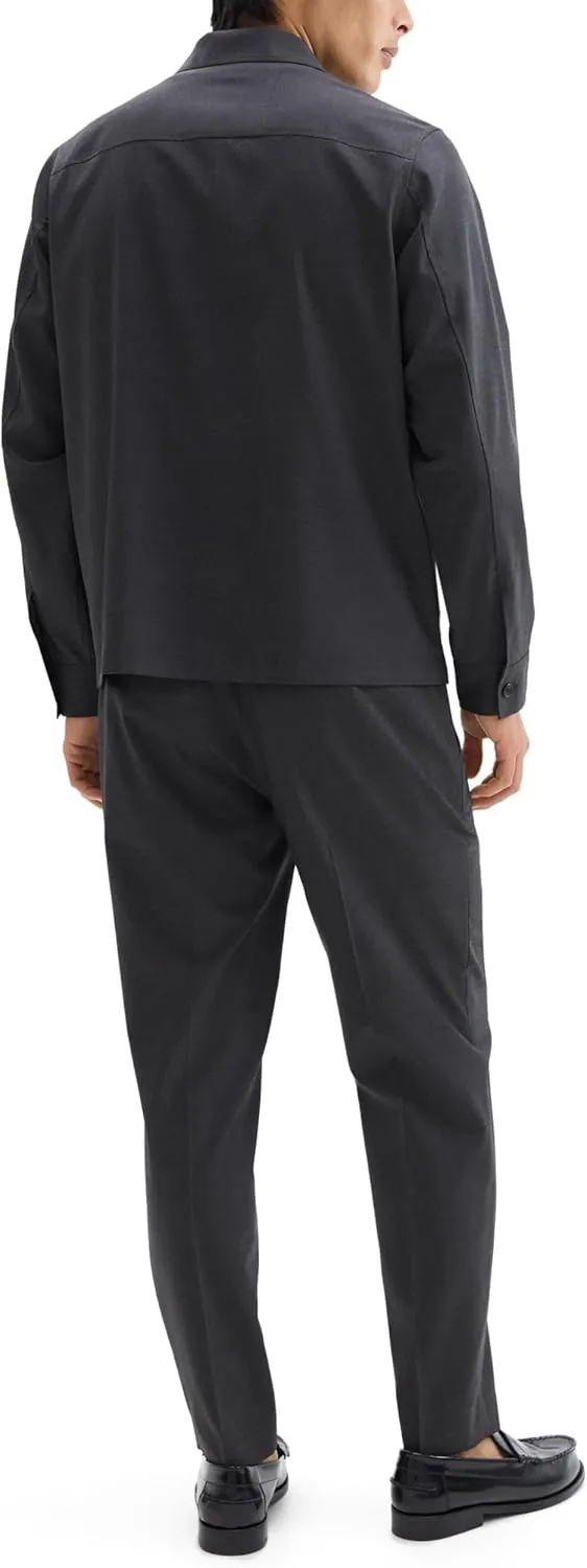 Theory Men's Overshirt Travel Jacket in Motion Wool