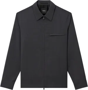 Theory Men's Overshirt Travel Jacket in Motion Wool