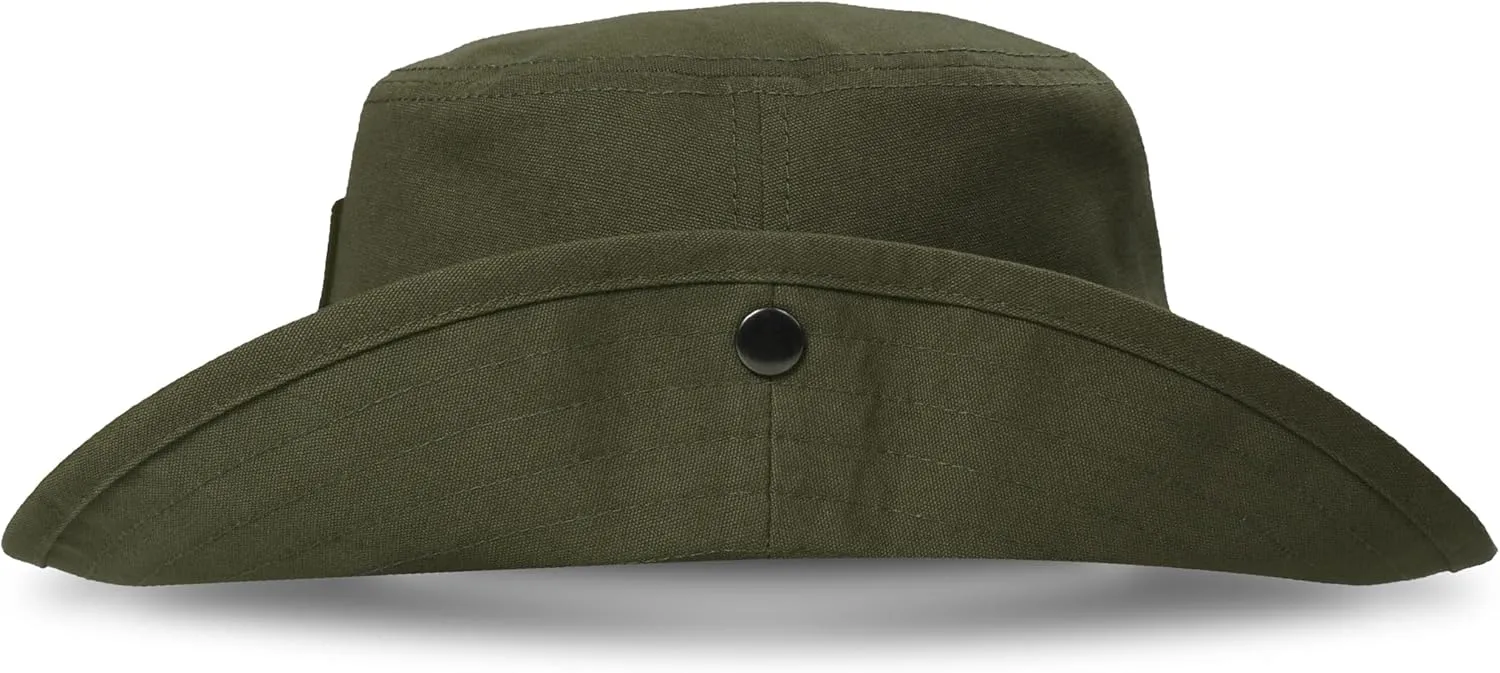 Timberland Floppy Bucket Hat for Men, Packable Sun Hat with Adjustable Chin Cord, Lightweight and Breathable Sun Protection