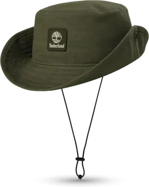 Timberland Floppy Bucket Hat for Men, Packable Sun Hat with Adjustable Chin Cord, Lightweight and Breathable Sun Protection