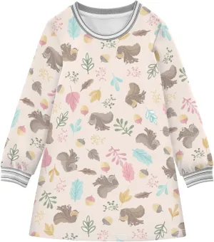 Toddler Girl Long Sleeve Dress Casual Dresses Kids Fall Winter Clothe 2-8 Years