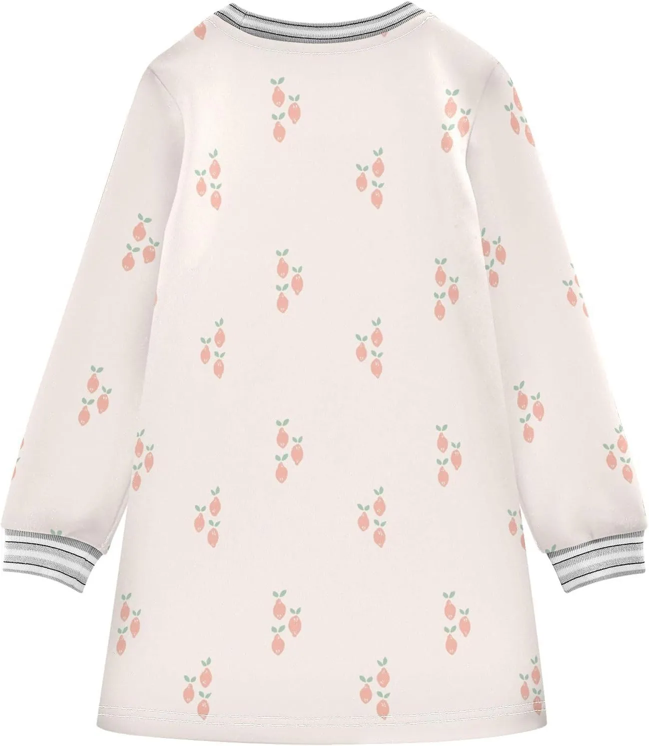 Toddler Girl Long Sleeve Dress Casual Dresses Kids Fall Winter Clothe 2-8 Years