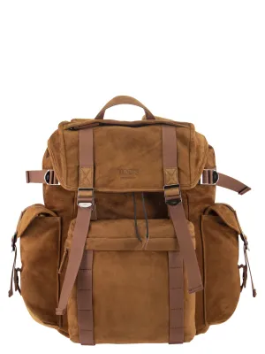 Tod's Medium Suede Backpack