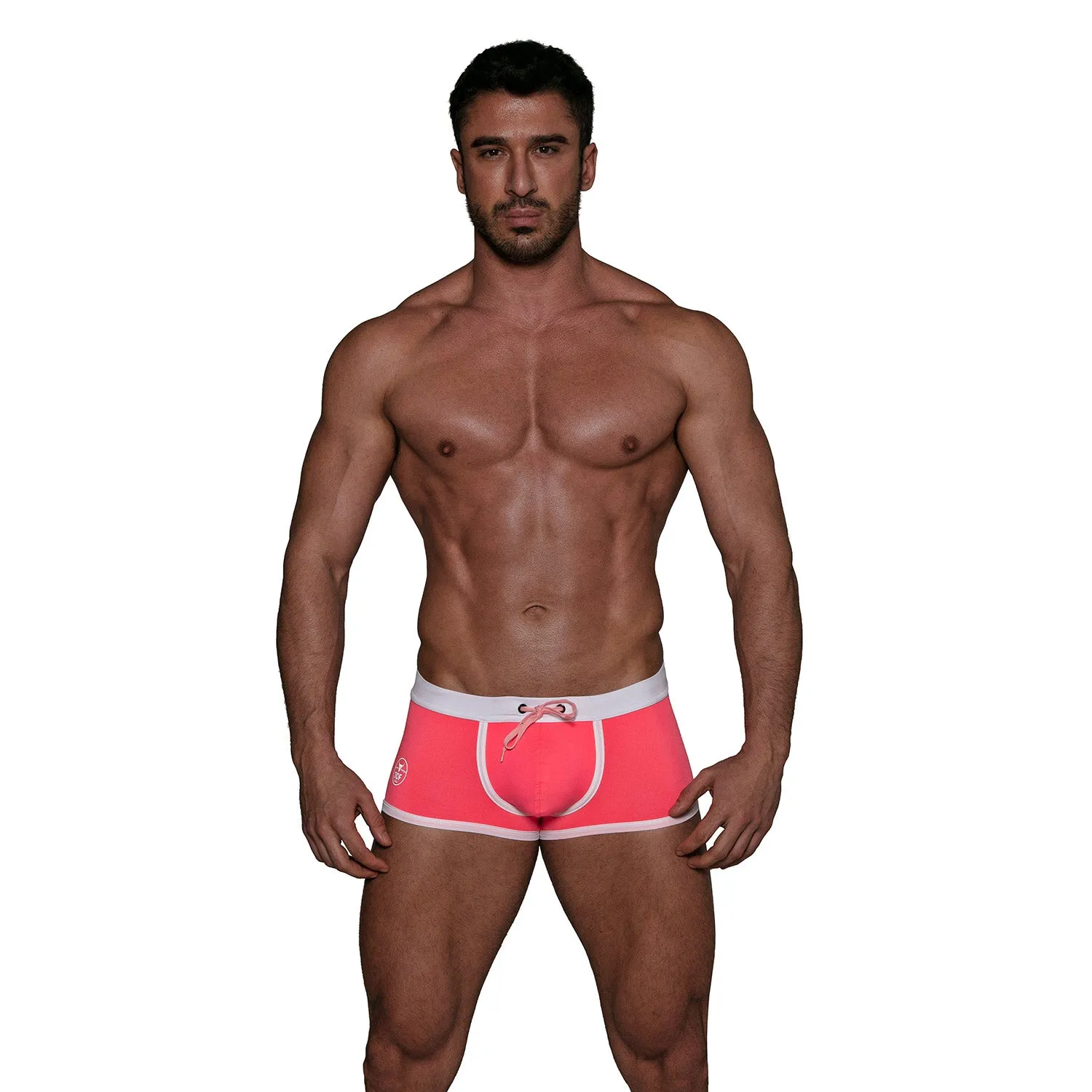 TOF PARIS NEON SWIM TRUNKS PINK