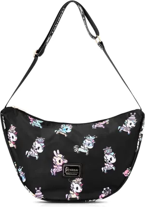 Tokidoki Shoulder Bag Underarm Purses for Women, Cute Crossbody Purse Hobo Handbag with Adjustable Strap