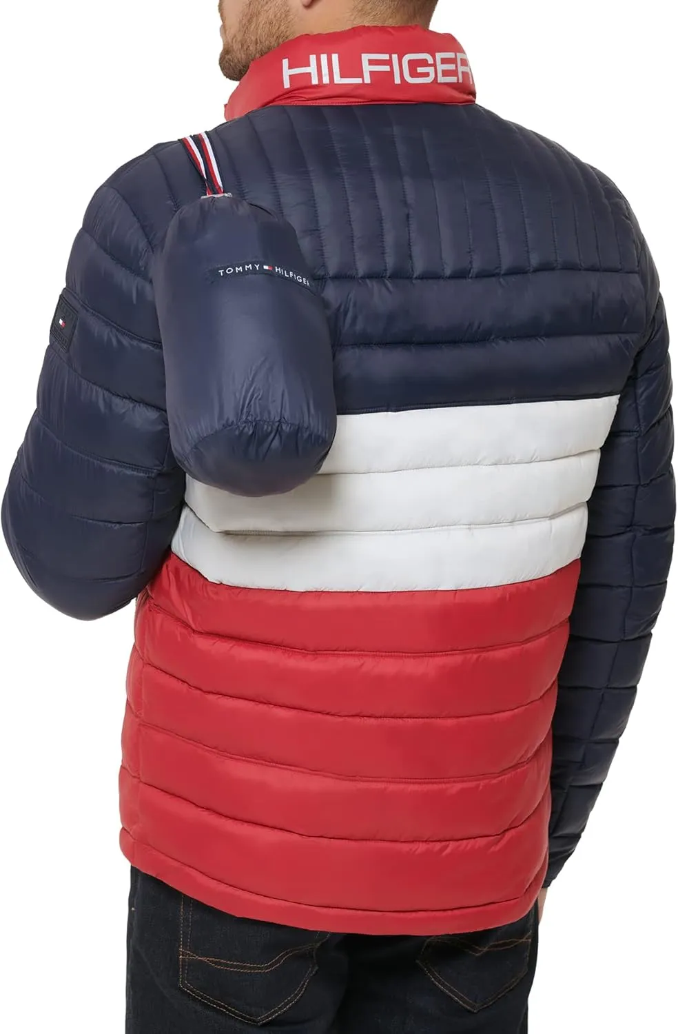 Tommy Hilfiger Men's Ultra Loft Lightweight Packable Puffer Jacket (Standard and Big & Tall)