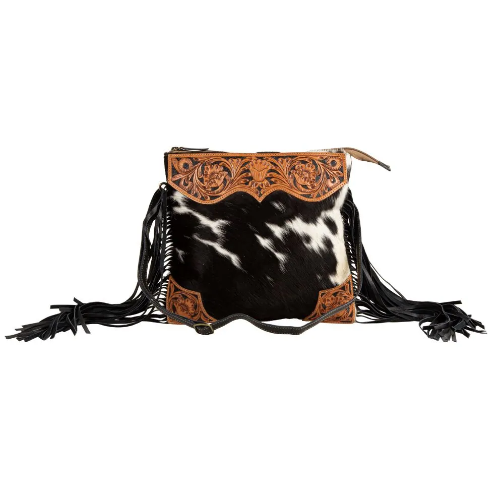 Tooled Bag w/ Fringe - Tumbleweed Trail