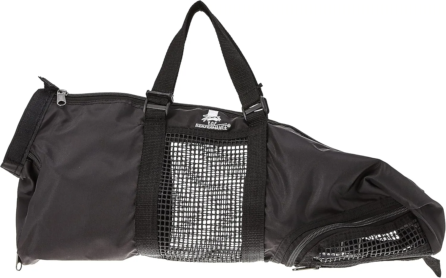 Top Performance Cat Grooming Bag — Durable and Versatile Bags Designed to Keep Cats Safely Contained During Grooming and/or Bathing - Large, Black