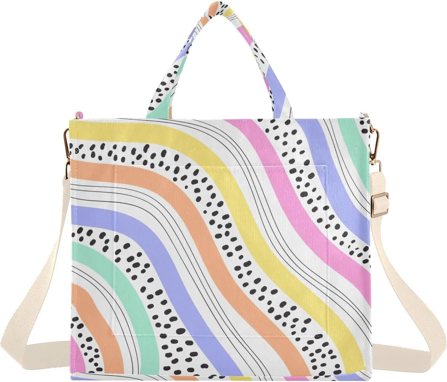 Tote Bag Aesthetic Tote Bag for Women Girl Corduroy Purse for Work Tote Handbag Crossbody Bag Checkered Plaid