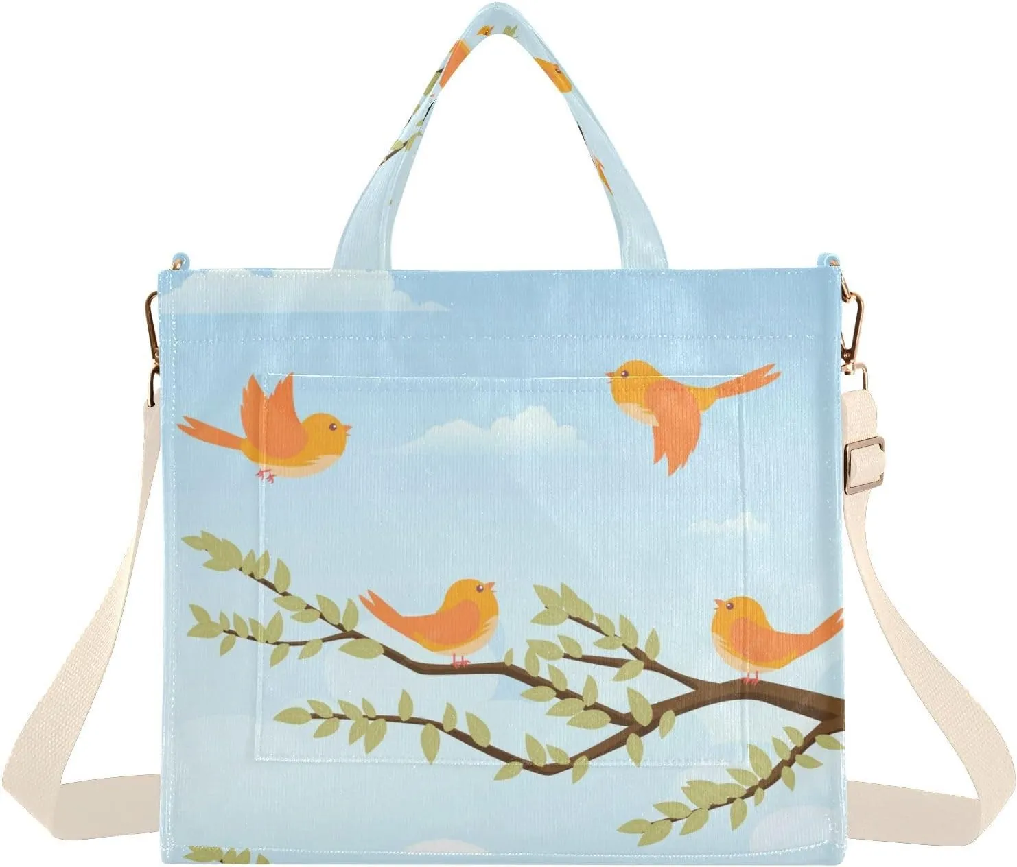 Tote Bag Aesthetic Tote Bag for Women Girl Corduroy Purse for Work Tote Handbag Crossbody Bag Checkered Plaid