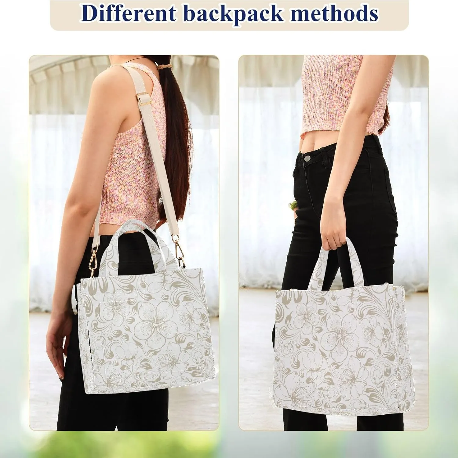 Tote Bag Aesthetic Tote Bag for Women Girl Corduroy Purse for Work Tote Handbag Crossbody Bag Checkered Plaid