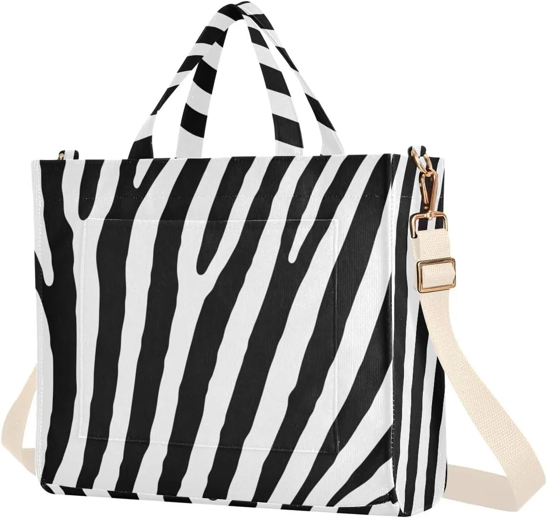 Tote Bag Aesthetic Tote Bag for Women Girl Corduroy Purse for Work Tote Handbag Crossbody Bag Checkered Plaid