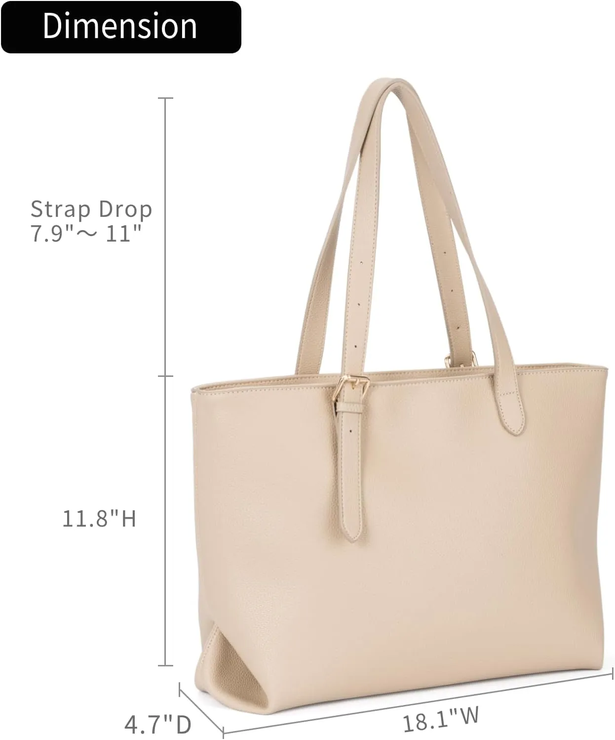 Tote Bag for Women Large Leather Work Bag Travel Shopping Shoulder Handbags 2025 Trendy
