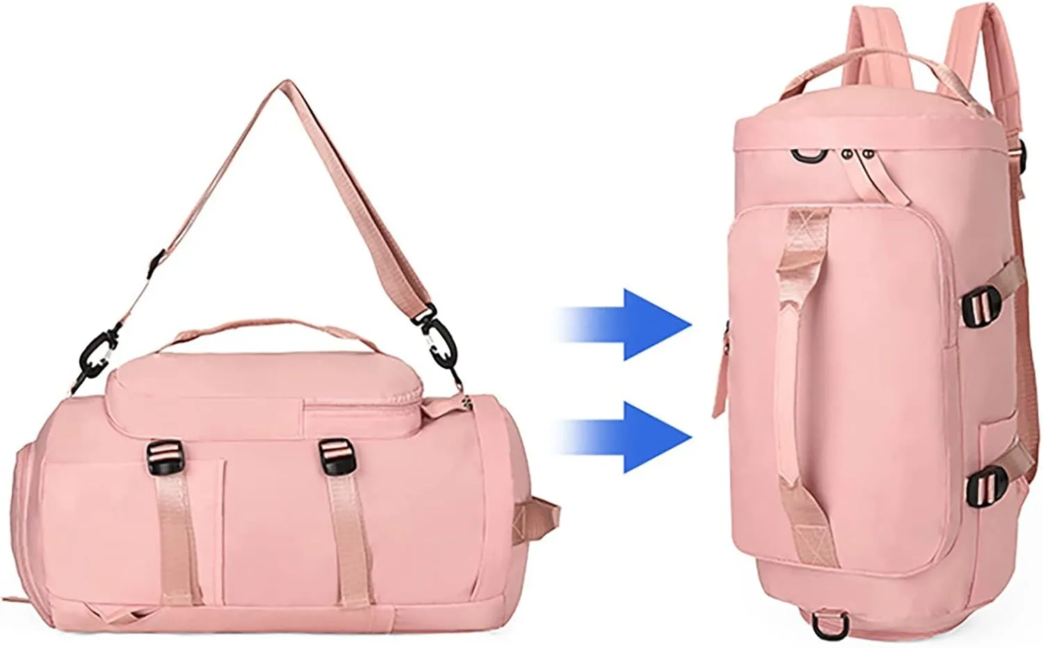 Tote Bag For Women Light Foldable Unisex Sport Backpack Handbags Day pack Weekend Travel Fitness Duffle Bag Overnight Bags T