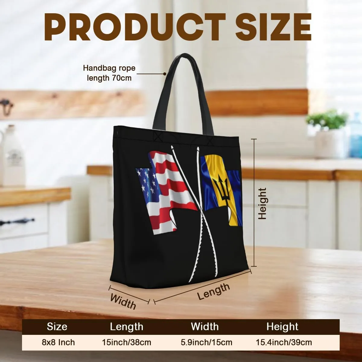Tote Bag for Women Men Large Reusable Beach Shoulder Bags With Zipper for Gym Shopping Travel Gifts Yoga