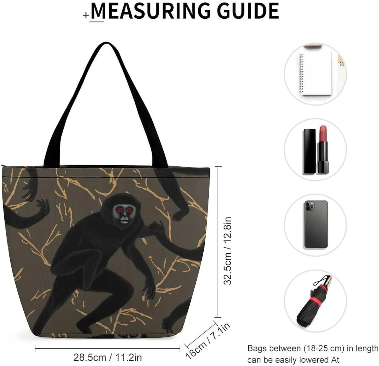 Tote Bag Reusable Grocery Bag Foldable Shopping Bag Extra Large Shoulder Bag Cute Cow Tote Bag for Travel Work