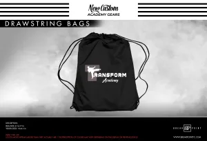 Transform Academy Drawstring Bags #1411