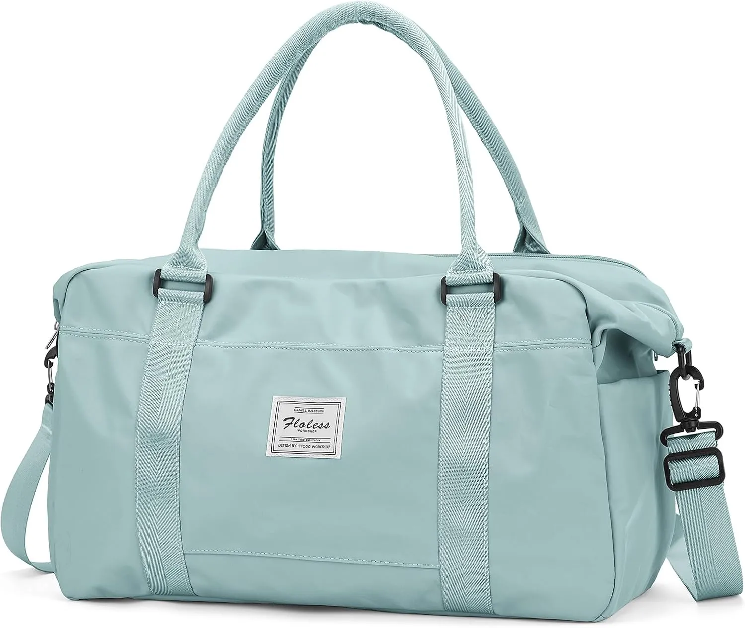 Travel Duffel Bag,Sports Tote Gym Bag,Shoulder Weekender Overnight Bag for Women