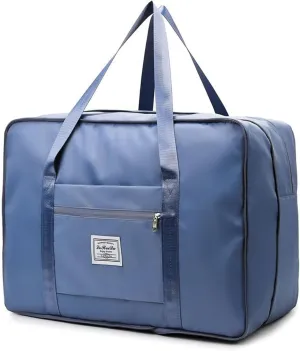 Travel Duffle Bag - Blue, Large