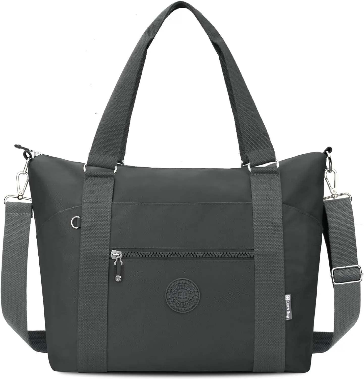 Travel Gym Duffel Bag for Women, Waterproof Nylon Weekender Overnight Bag Personal Item Carry on Bags for Airplanes Hospital Sports Fitness Dance Mommy Tote