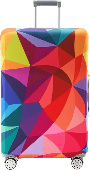 TRAVEL KIN Luggage Covers For Suitcase Tsa Approved,Suitcase Cover Protector Fit 18-32 Inch Luggage