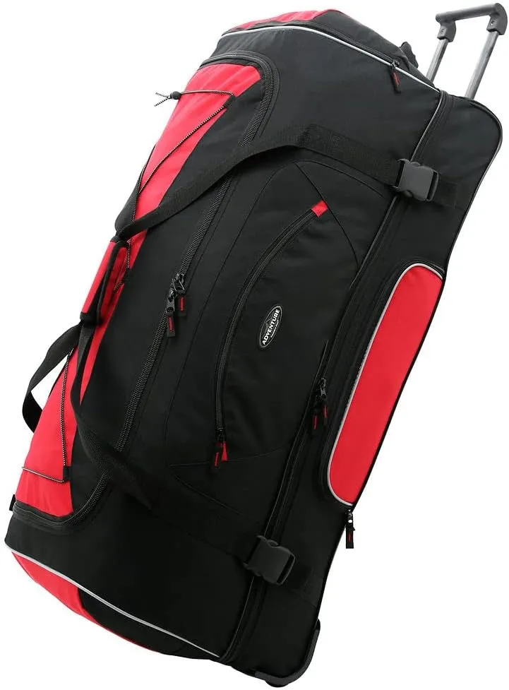 Travelers Club Adventure Rolling Travel Duffel Bag