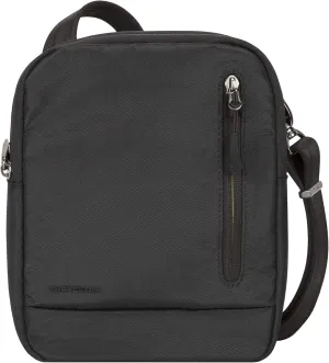 Travelon unisex-adult Anti Theft Urban Small Crossbody Bag, Black, One Size