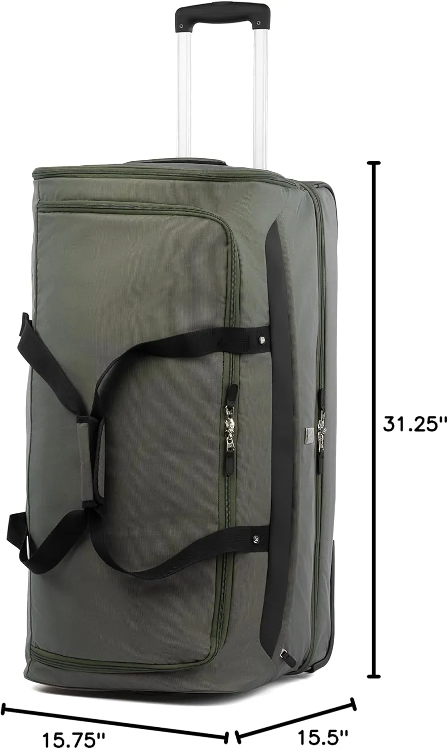 Travelpro Roadtrip 30 Drop-Bottom Rolling Duffel with Packing Cubes