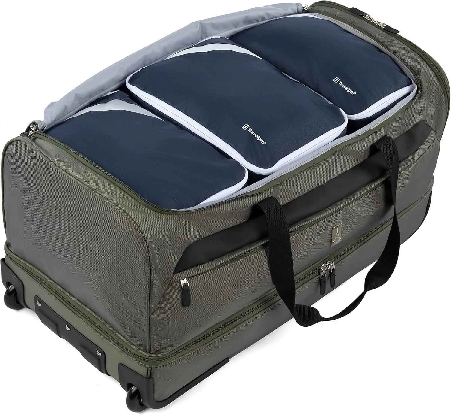 Travelpro Roadtrip 30 Drop-Bottom Rolling Duffel with Packing Cubes