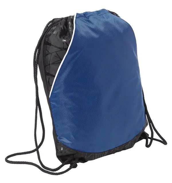 Tri-Color Rival Cinch Pack / Drawstring Bag