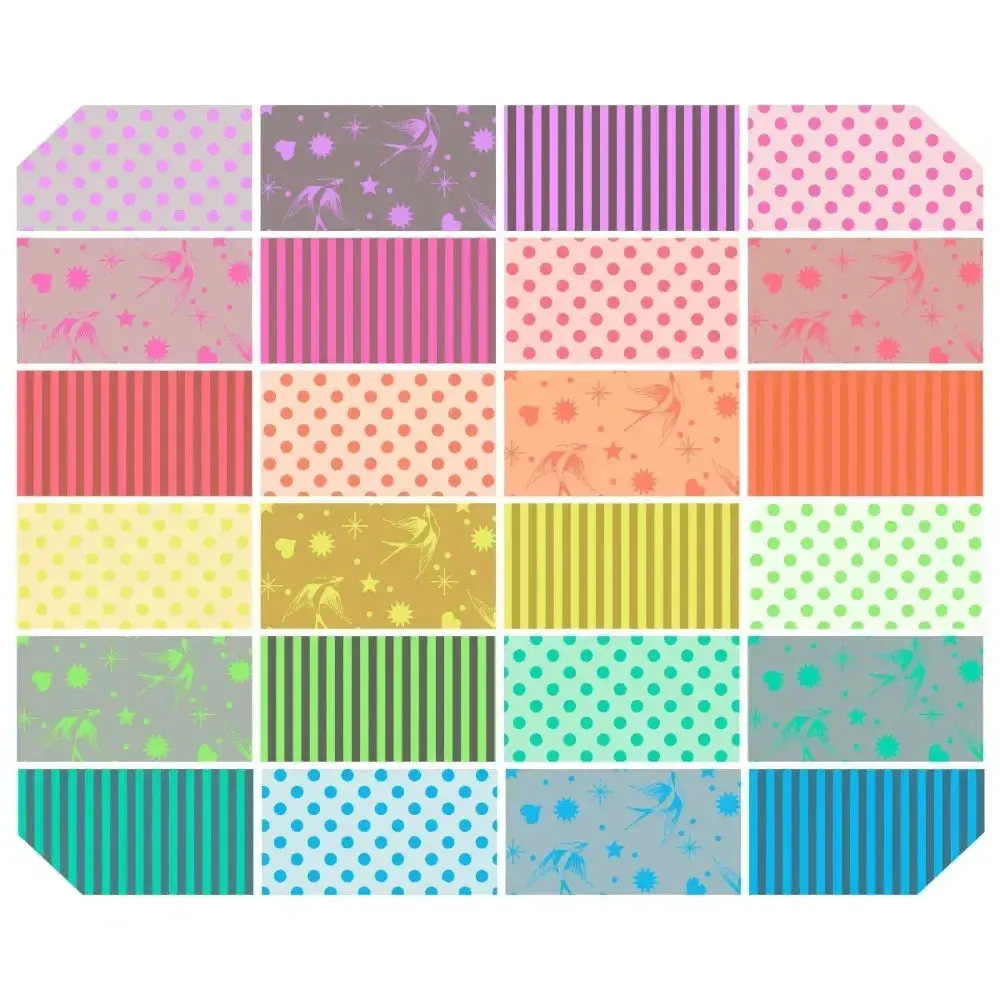 True Colors - Neon Fat Quarter Bundle