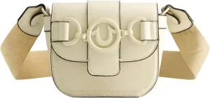 True Religion Women's Crossbody Bag, Mini Purse Handbag with Adjustable Shoulder Strap and Coated Hardware