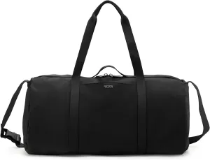 TUMI - Just In Case Duffel Bag - Packable Travel Bag - Carry On Duffel Bag - Water-Resistant - 10.3" X 18.9" X 10.3" - Black with Gunmetal Hardware