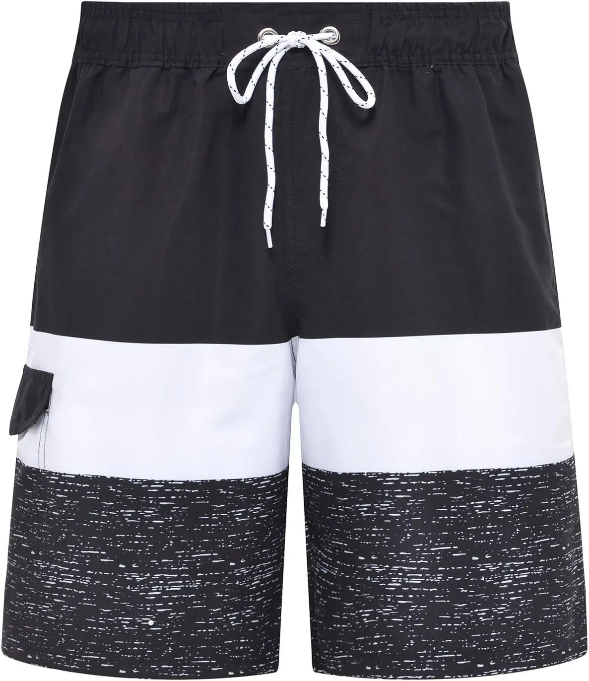 Tyhengta Men's Board Shorts Quick Dry Swim Trunks with Mesh Lining