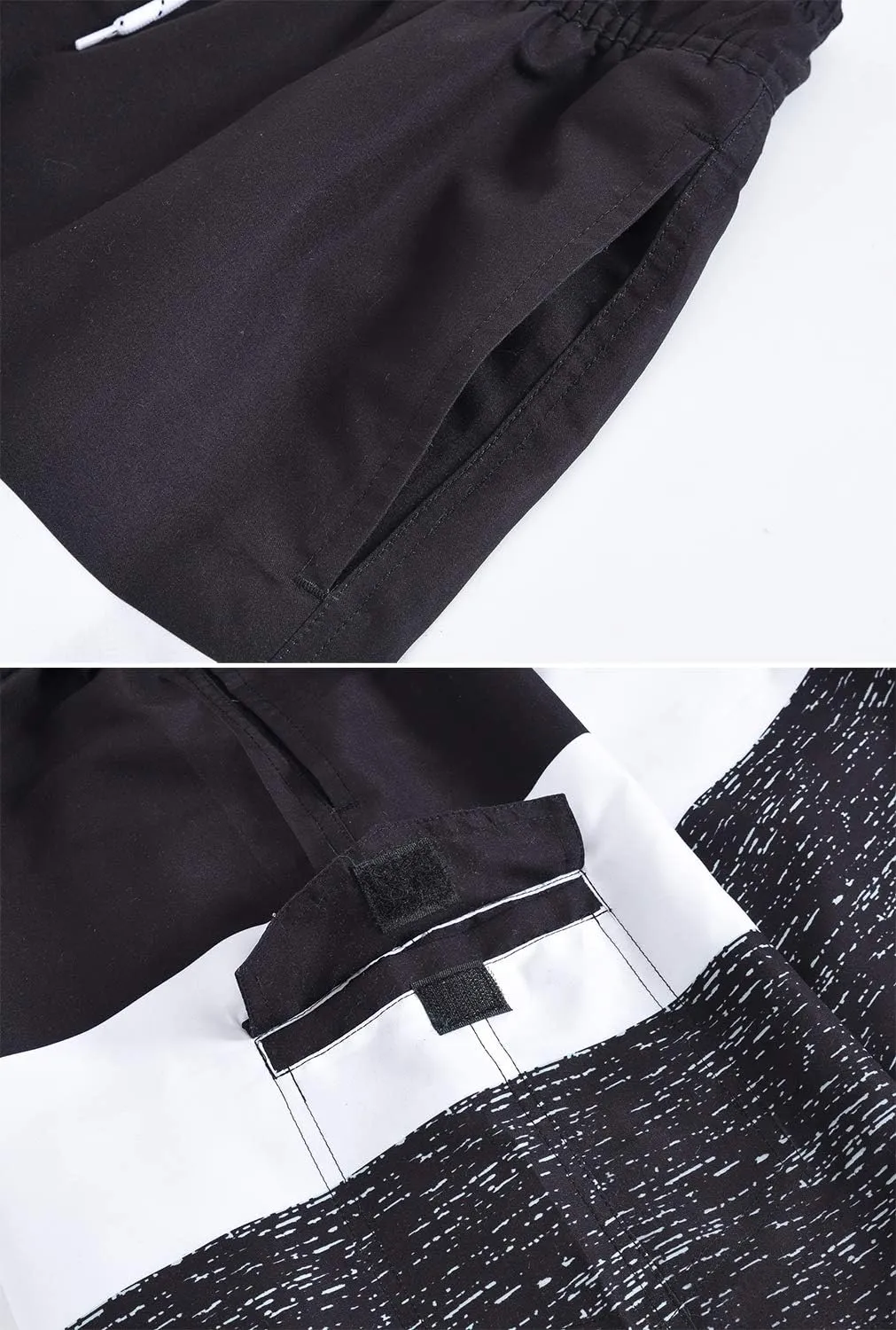 Tyhengta Men's Board Shorts Quick Dry Swim Trunks with Mesh Lining