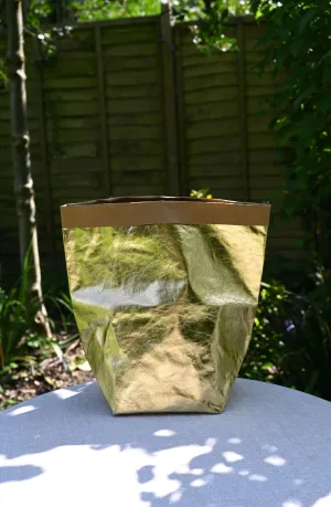 Uashmama Extra Large Gold Paper Bag