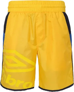 Umbro Men's Trainers Shorts, Golden Kiwi/Navy Small