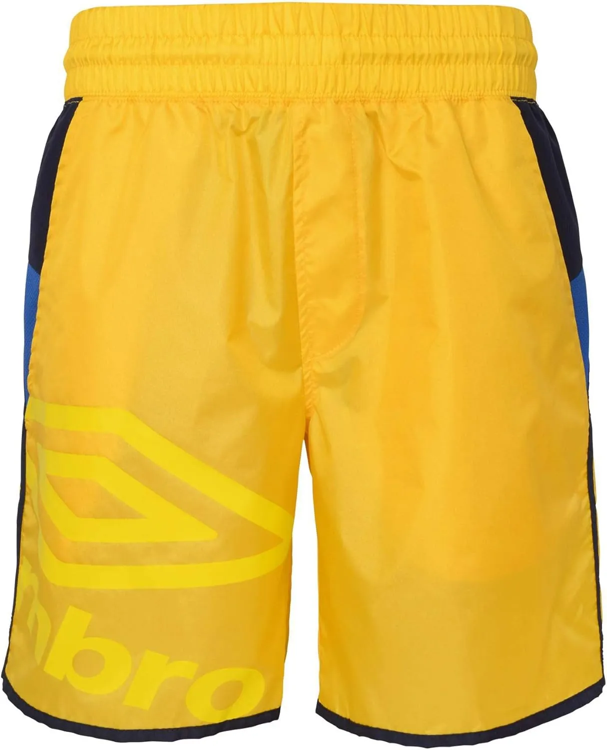 Umbro Men's Trainers Shorts, Golden Kiwi/Navy Small