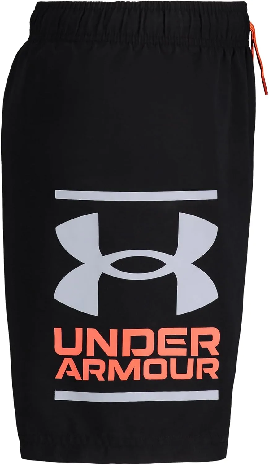 Under Armour Boys Compression Lined Volley, Swim Trunks, Shorts with Drawstring Closure & Elastic Waistband