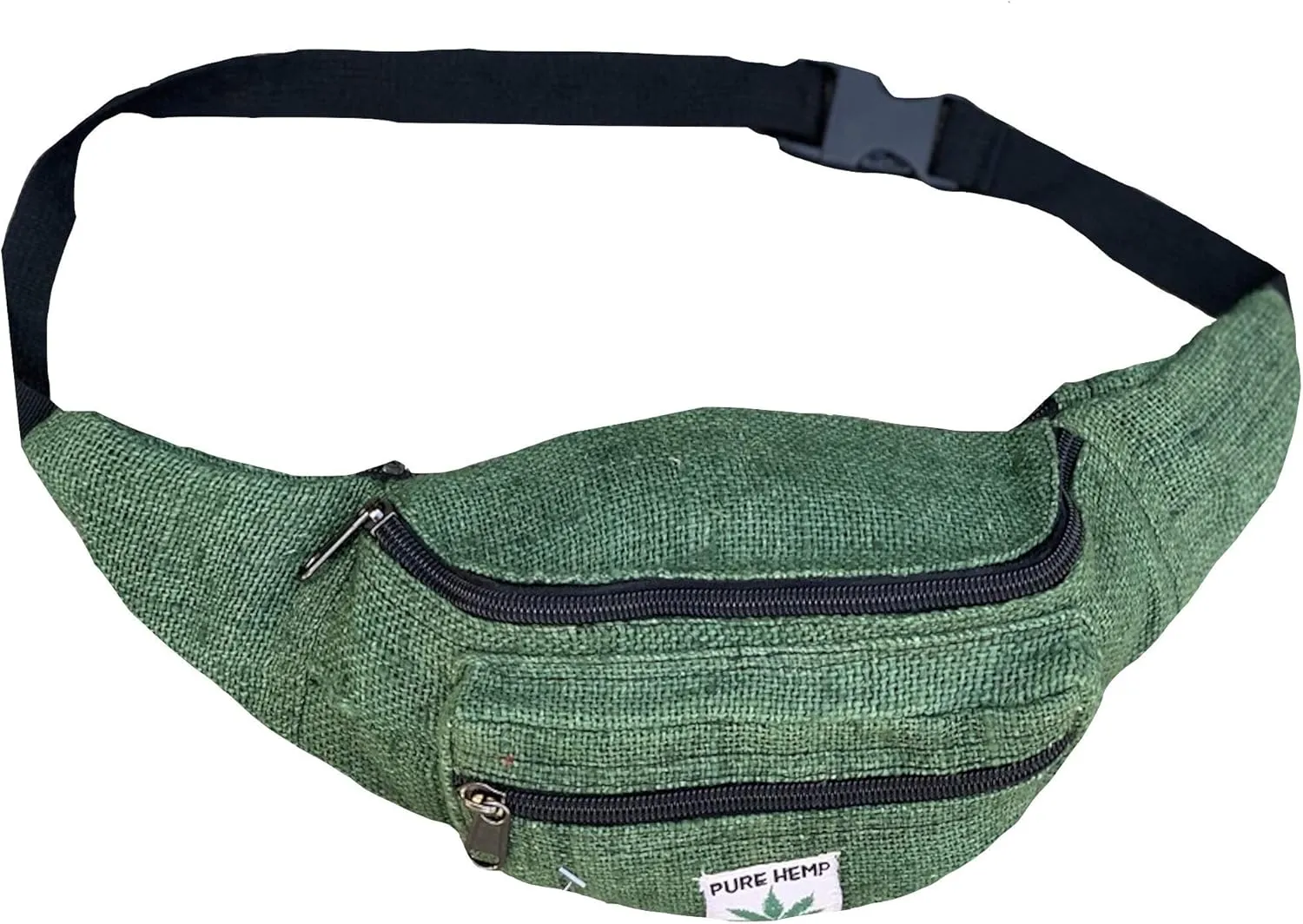 Unique design Fanny Pack Hippie Bag Hip Bag Waist Pack Bag Festival Bag Travel west pack / 100% Himalaya Hemp| FAIR TRADE | Handmade with Love Green