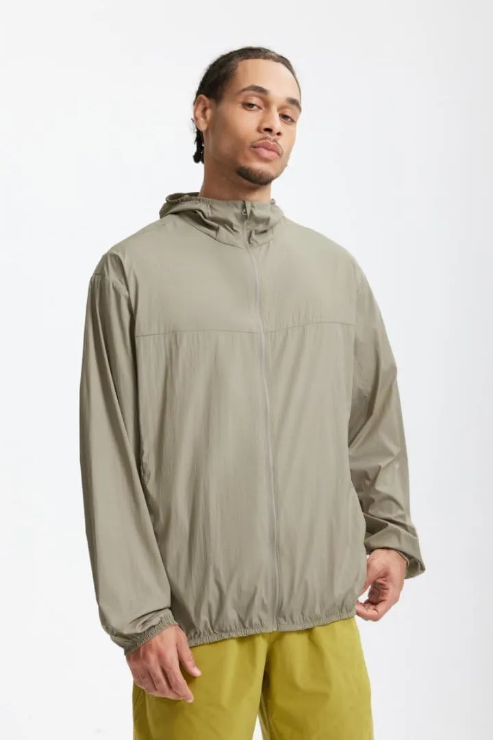 UPF 100 Hooded Sun Jacket for Men & Women, Lightweight UV Protection Shirt with Pockets, 6.3oz (Poly/Nylon)