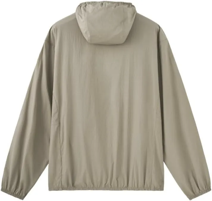 UPF 100 Hooded Sun Jacket for Men & Women, Lightweight UV Protection Shirt with Pockets, 6.3oz (Poly/Nylon)