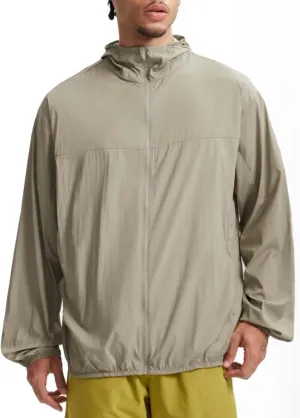 UPF 100 Hooded Sun Jacket for Men & Women, Lightweight UV Protection Shirt with Pockets, 6.3oz (Poly/Nylon)
