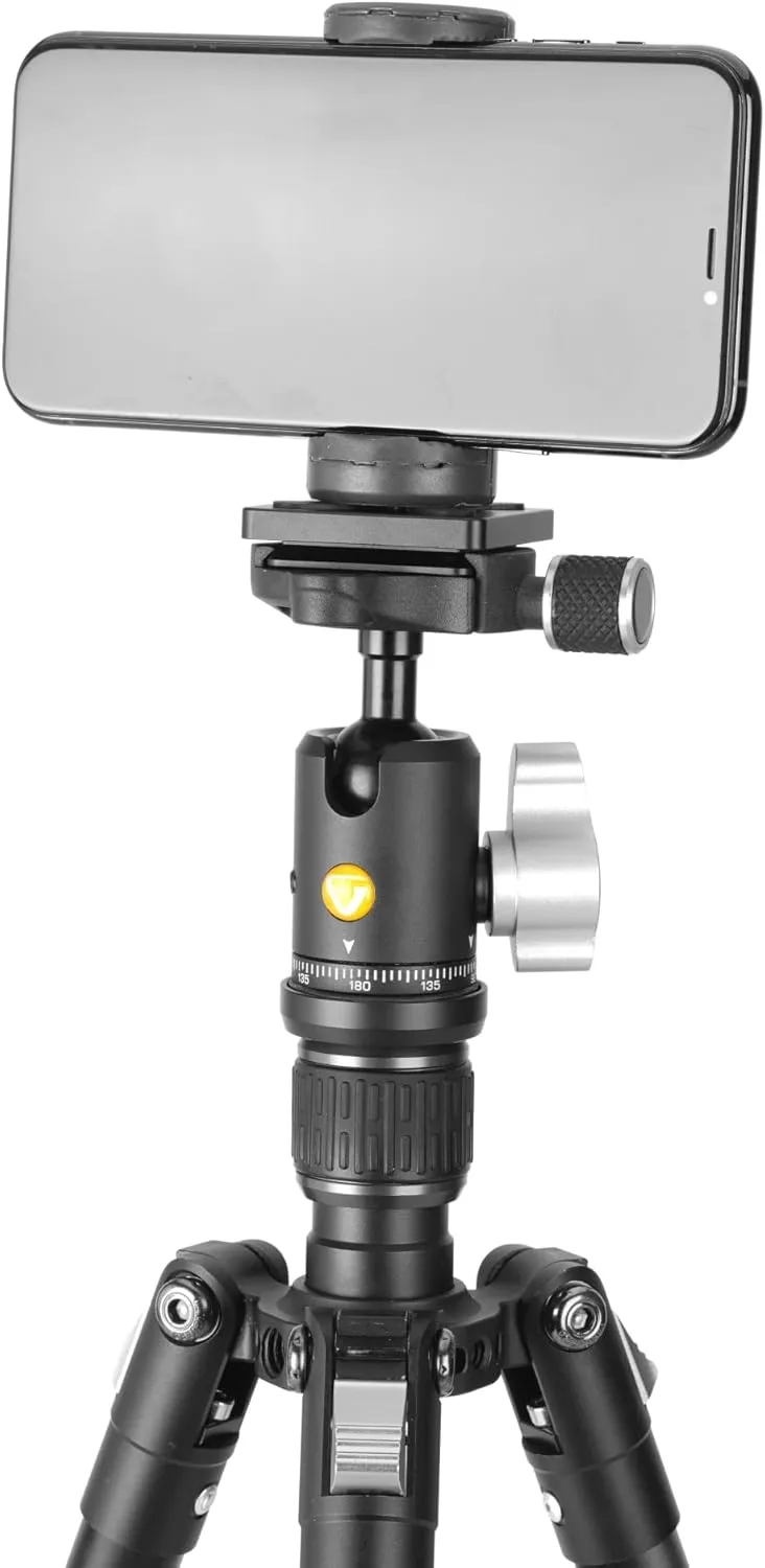 Vanguard Vesta GO 204AB Lightweight and Packable Aluminum Travel Tripod with VEO BH-45 Ball Head