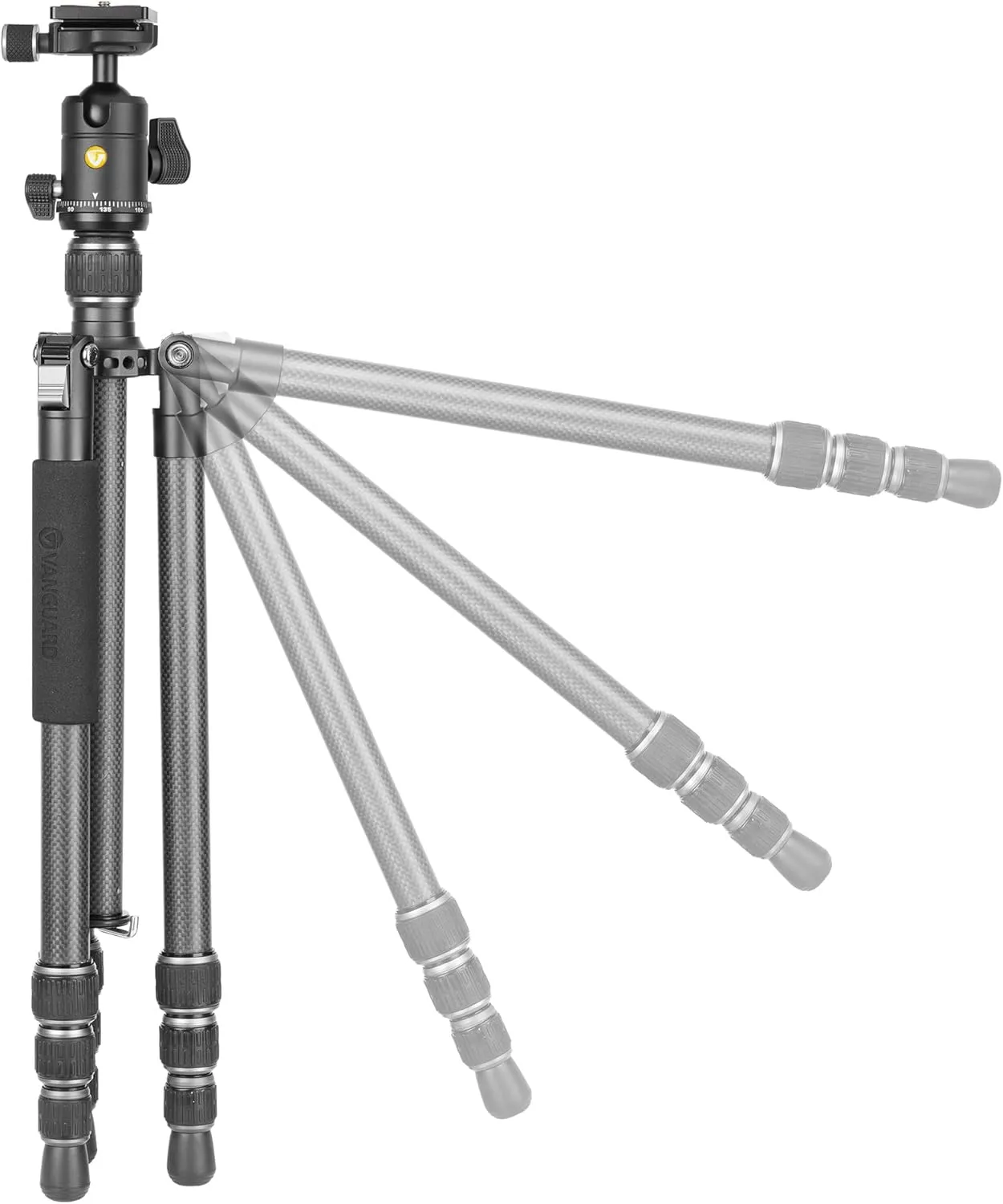 Vanguard Vesta GO 264CB Carbon Fiber Travel Tripod with VEO BH-60 Ball Head