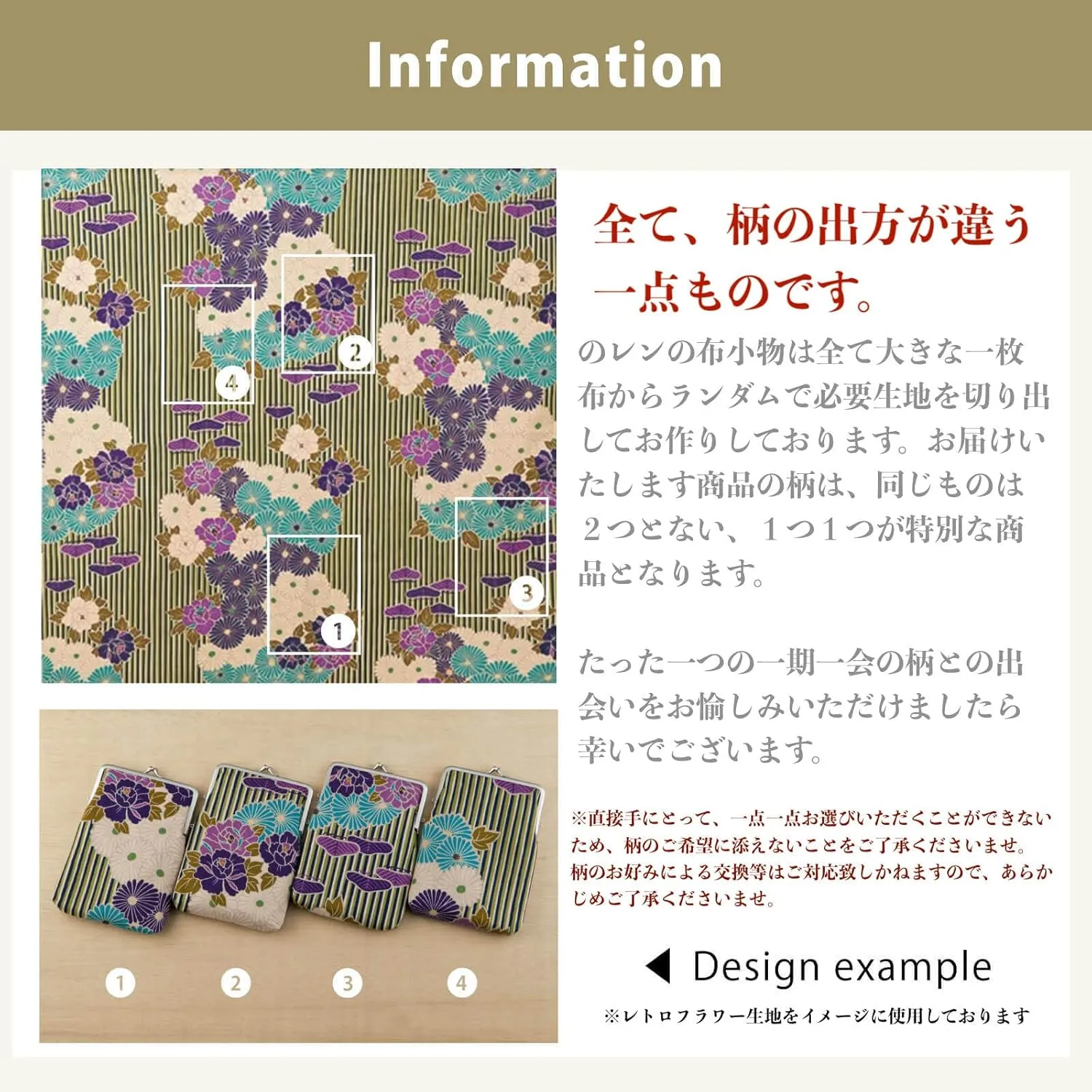 Vintage Floral Kiss Lock Coin Change Wallet Purses (SAKURAKOUSHI Cherry Blossoms - Pink) / Made in Japan Pouch for Women