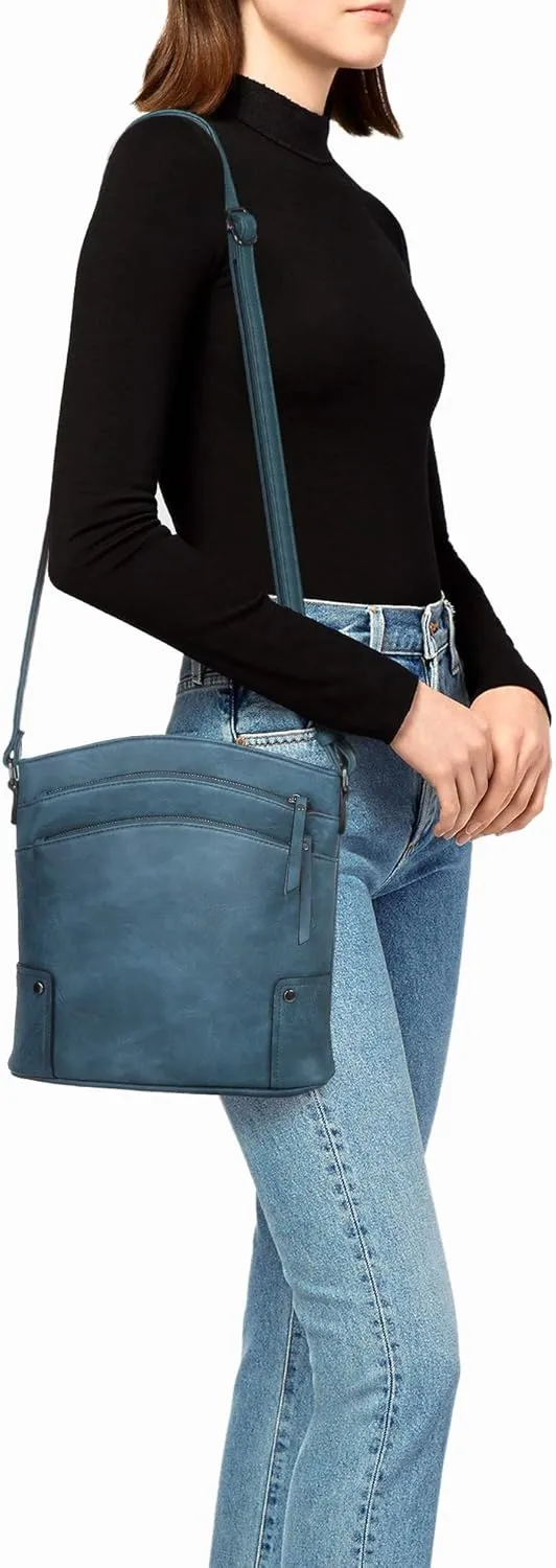 VONMAY Crossbody Bags for Women Purses Handbags Multi Pockets Shoulder Bag with Adjustable Strap