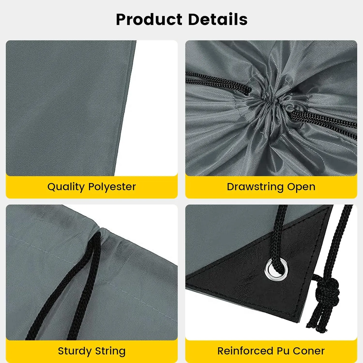 Vorspack Drawstring Backpack 100 Pieces for Party Gym Sport Trip