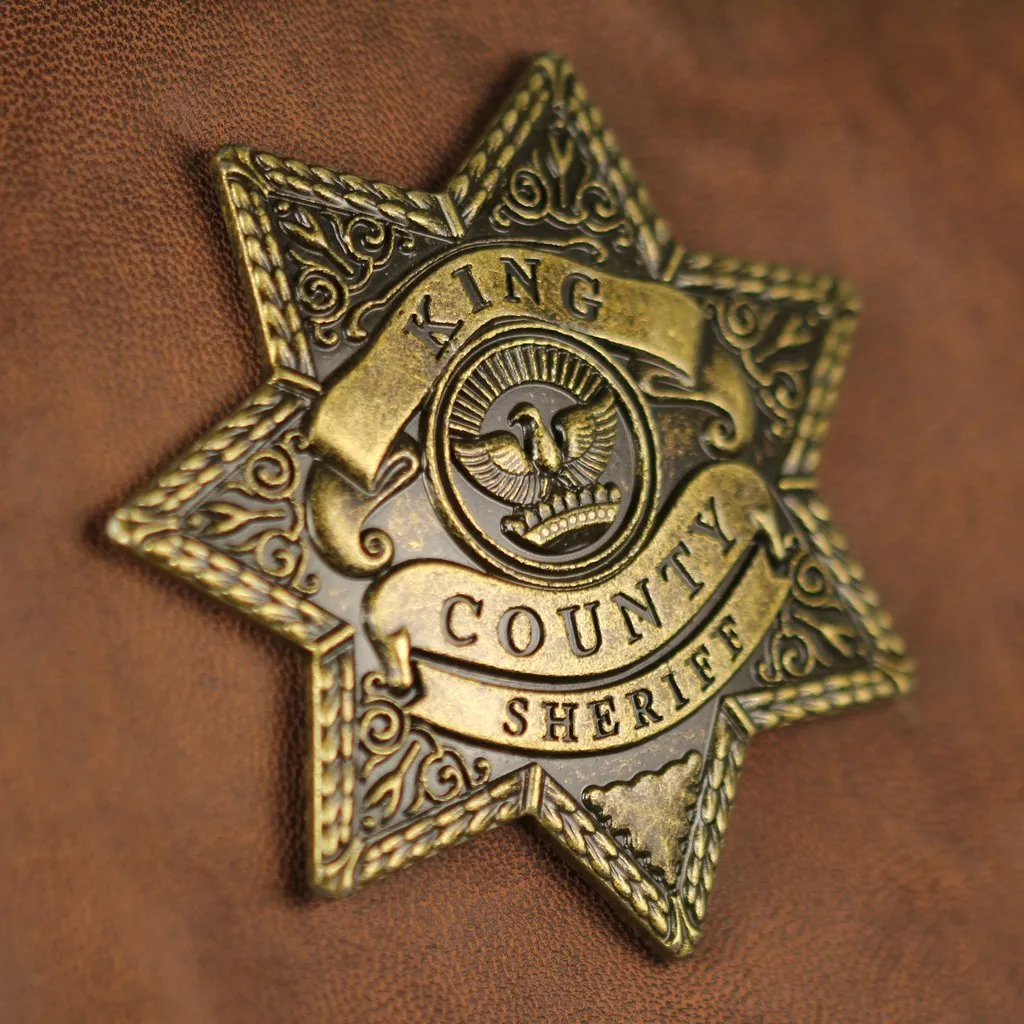 Walking Dead Rick's Sheriff Backpack Brown