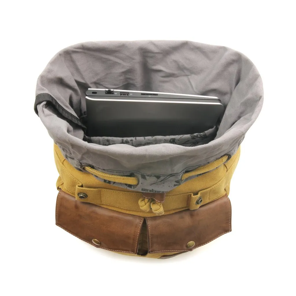 Walking Dead Rick's Sheriff Backpack Brown